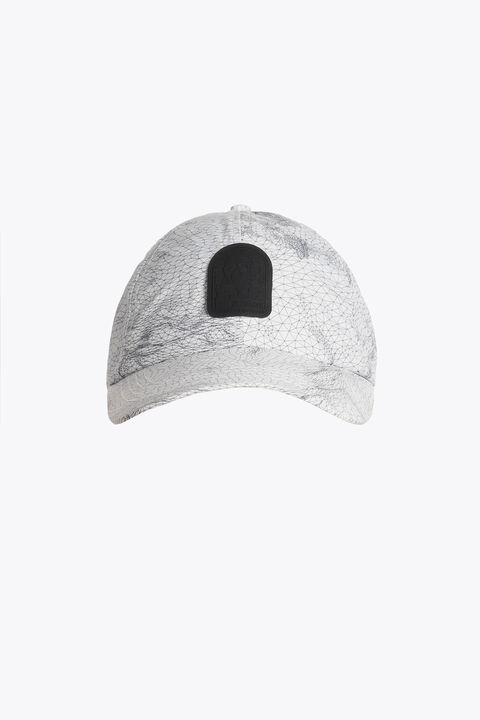 Parajumpers FRAME CAP WHITE WIREFRAME PRINT 24SMPAACHA41PADP018