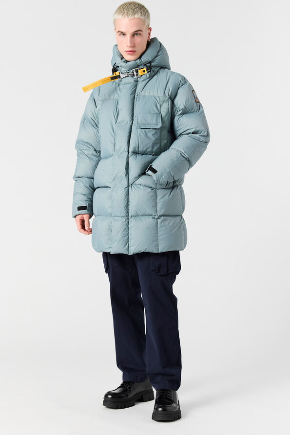 Parajumpers BOLD PARKA - HOODED DOWN JACKET OLIVE GREY 25WMPMPUPP02P150103