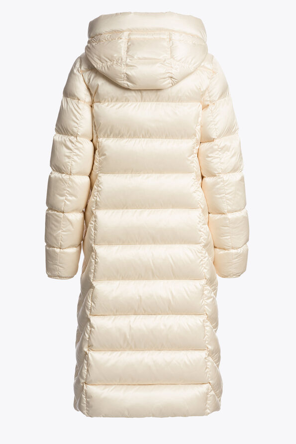 Parajumpers LEAH - HOODED DOWN JACKET WARM IVORY 26WMPWPUSX33P580132