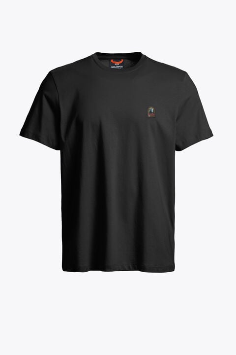 Parajumpers PATCH - T-SHIRT BLACK 26SMPMTSER01P110541