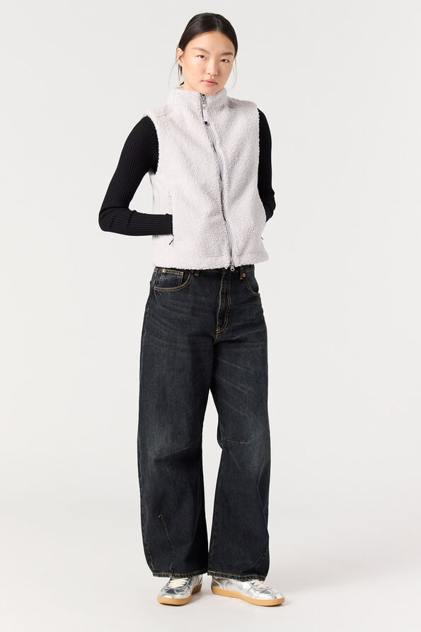 Parajumpers VENUS - FULL-ZIP VEST PEARL GREY 25WMPWFLPF34PC10118