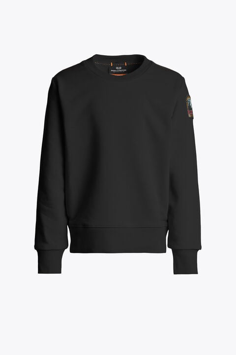 Parajumpers K2 - CREWNECK FLEECE BLACK 26SMPBFLEY61PBF0541