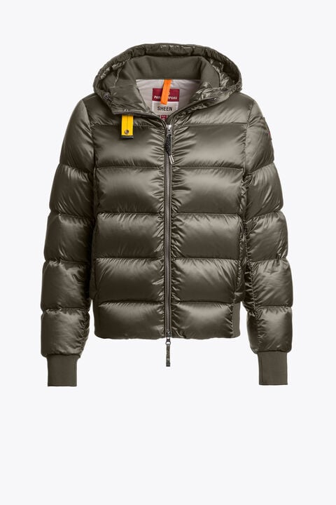 Parajumpers MARIAH - HOODED DOWN JACKET TAGGIA OLIVE 26WMPWPUSX42P580218