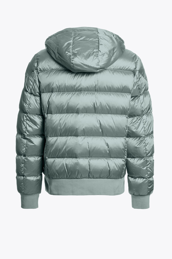 Parajumpers PHARRELL - HOODED BOMBER PURITAN GREY 25WMPMPUSX13P240104