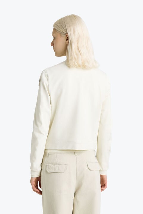 Parajumpers CORINA - HYBRID SWEAT MOSSY CHALK 26SMPWHYFP33P550277