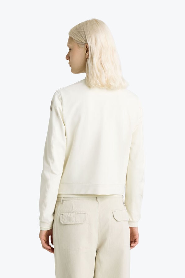 Parajumpers CORINA - HYBRID SWEAT MOSSY CHALK 26SMPWHYFP33P550277