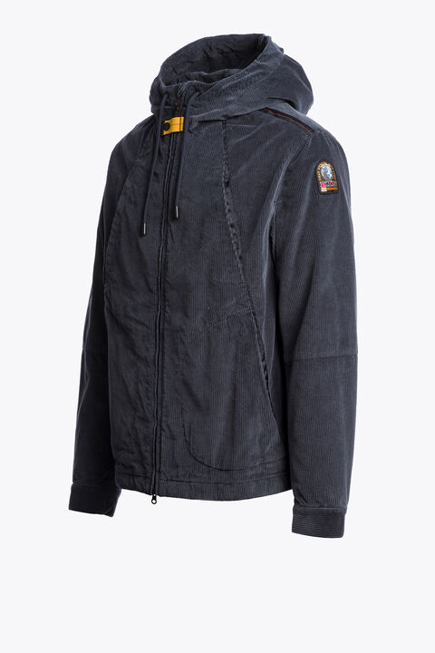 Parajumpers LIDO - CORDUROY JACKET NINE IRON 26WMPMJKCU03P260765