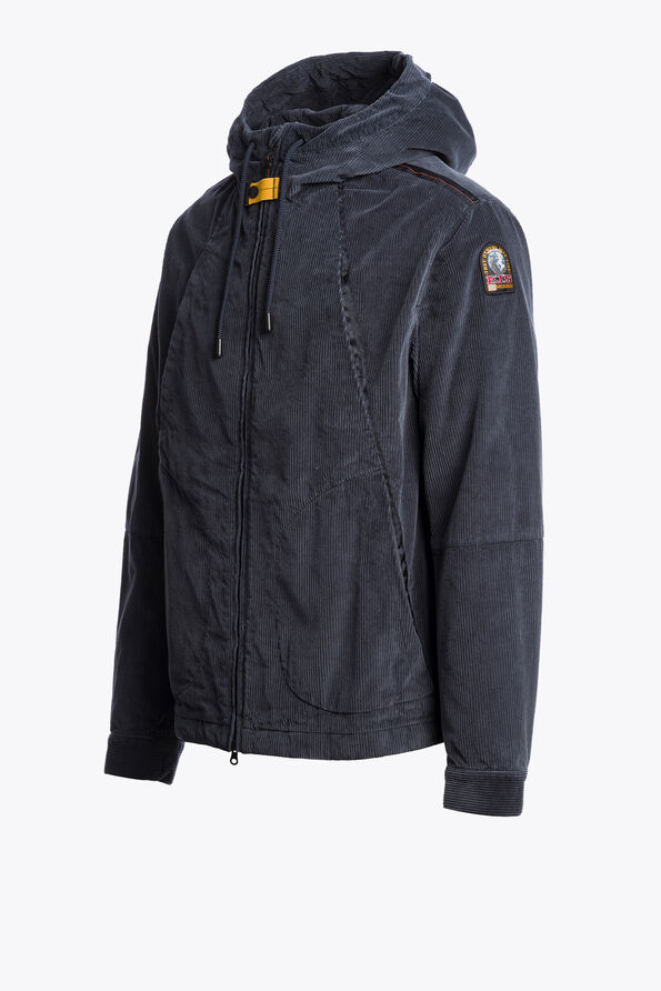Parajumpers LIDO - CORDUROY JACKET NINE IRON 26WMPMJKCU03P260765