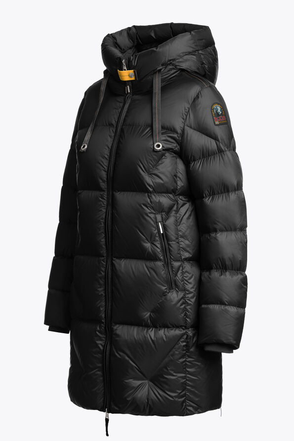 Parajumpers JANET - HOODED DOWN JACKET BLACK 26WMPWPUHY33P570541