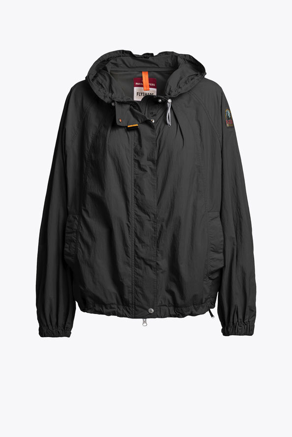 Parajumpers ITHOA - JAS MET CAPUCHON BLACK 26SMPWJKFS32P680541