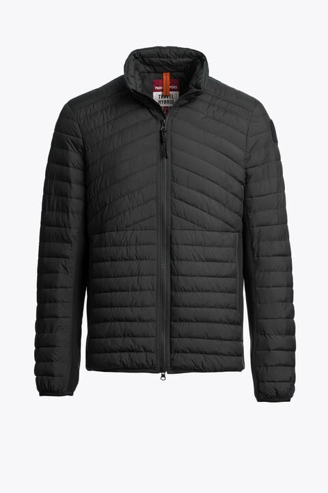 Parajumpers DUNFRIES - HYBRID JACKET BLACK 26SMPMHYTV01P400541