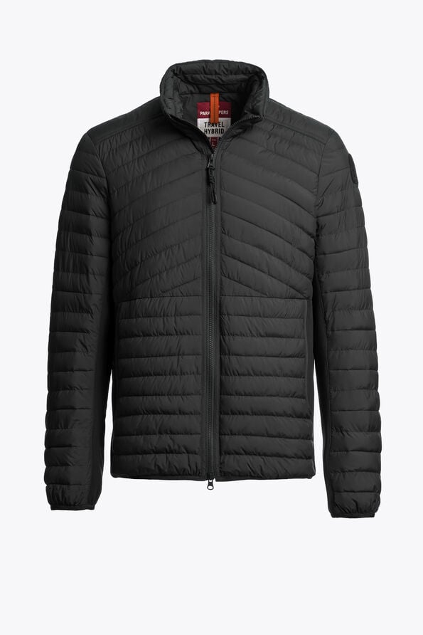 Parajumpers DUNFRIES - HYBRID JACKET BLACK 26SMPMHYTV01P400541