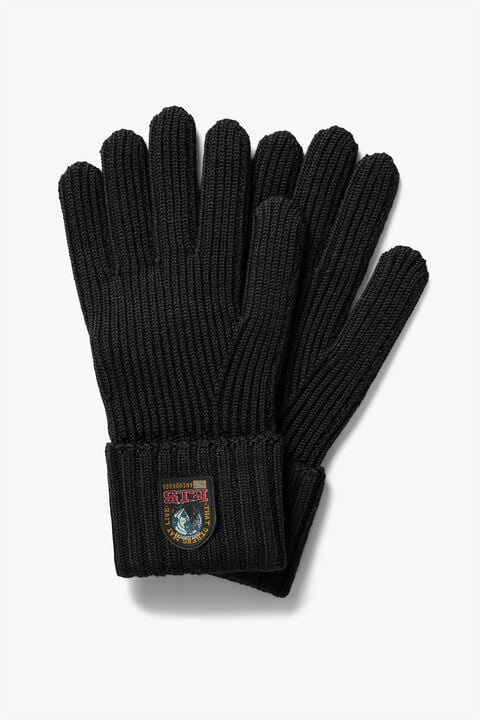 Parajumpers NOEZ - KNITTED GLOVES BLACK 26WMPAGLGL71PAL0541