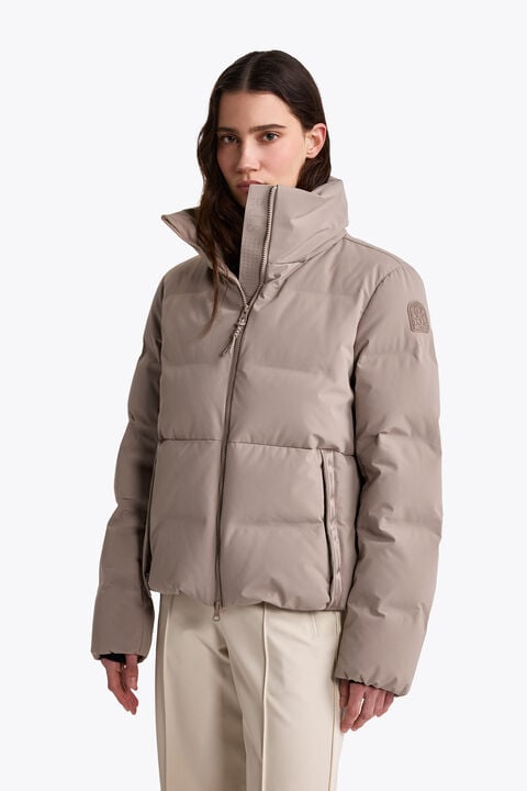 Parajumpers ENADIA - SHORT JACKET MAUVE GREY 26WMPWPUVL32P820121