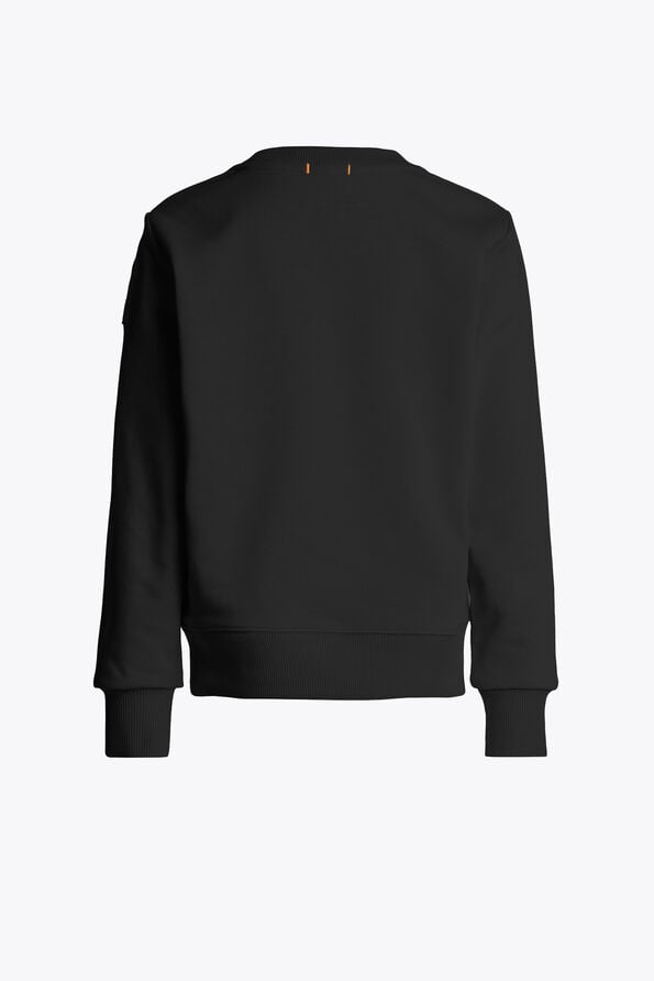 Parajumpers K2 - CREWNECK FLEECE BLACK 26SMPBFLEY61PBF0541