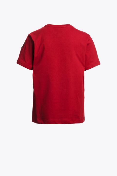 Parajumpers SHISPARE - T-SHIRT RED 25WMPBTSEY67PBP0527