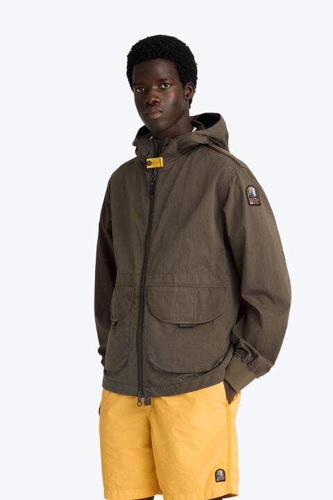 Parajumpers JONAS - SHORT JACKET ANTIQUE BRONZE 26SMPMJKRM02P320536