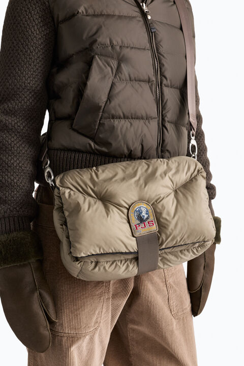 Parajumpers KELLIE - BAGUETTE BAG SLATE MUD 26WMPABABA34PAM0128