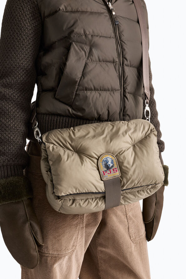 Parajumpers KELLIE - BAGUETTE BAG SLATE MUD 26WMPABABA34PAM0128