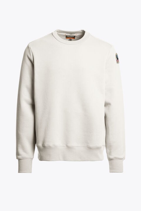 Parajumpers K2 - CREWNECK SWEATSHIRT WARM IVORY 26WMPMFLEY21P160132
