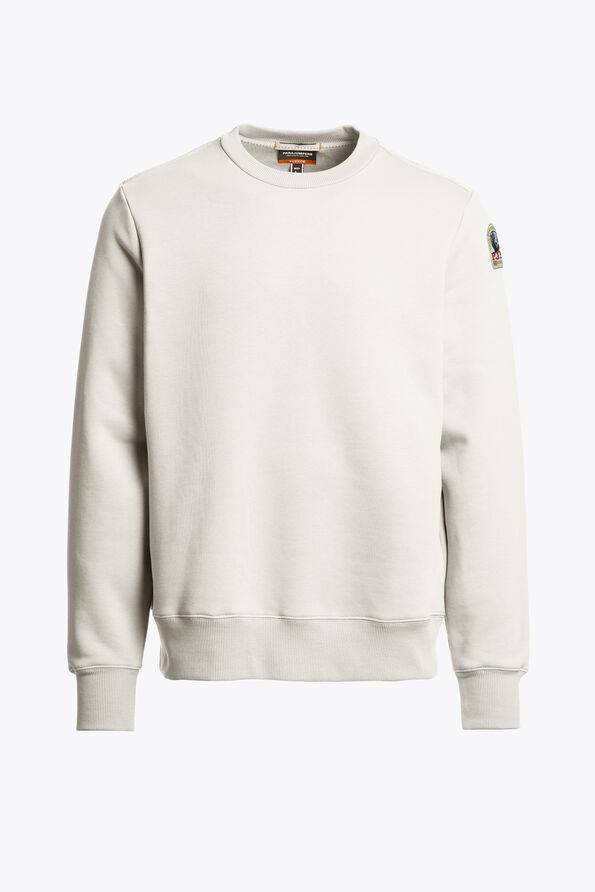 Parajumpers K2 - CREWNECK SWEATSHIRT WARM IVORY 26WMPMFLEY21P160132