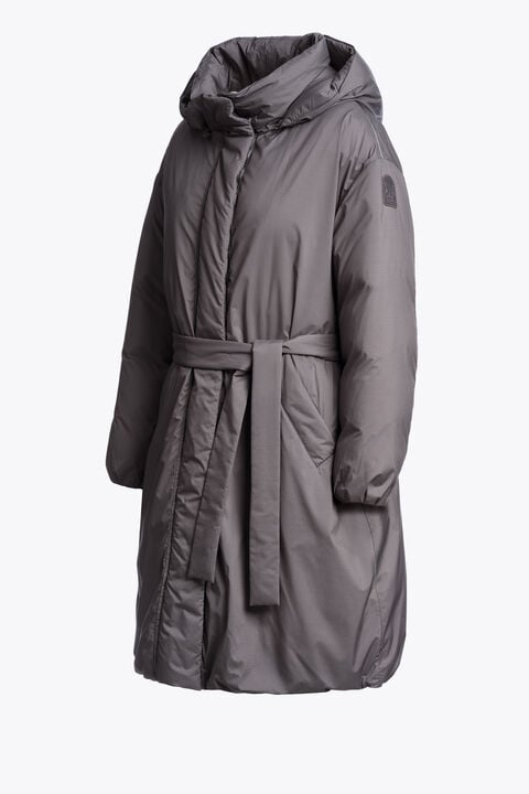 Parajumpers DERAS - LONG JACKET GRAPHITE ORCHID 26WMPWPUTA30P810124