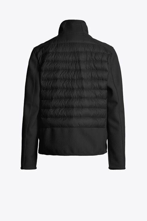 Parajumpers JAYDEN - HYBRID JACKET BLACK 26SMPBHYWU61PBD0541