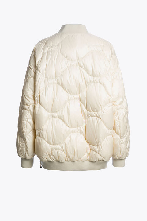 Parajumpers BOMB - REVERSIBLE BOMBER MOONBEAM 25WMPWJKIN32P960775