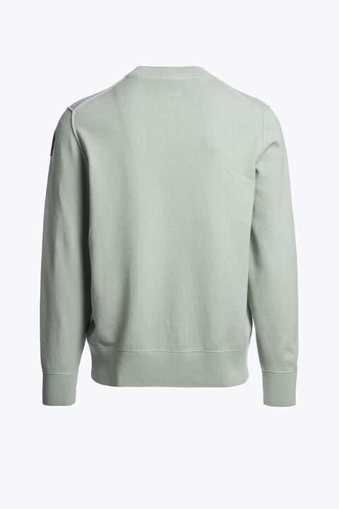 Parajumpers BASIC BRAW - TRUI MET RONDE HALS FRESH GREY 26SMPMKNKC04P070271