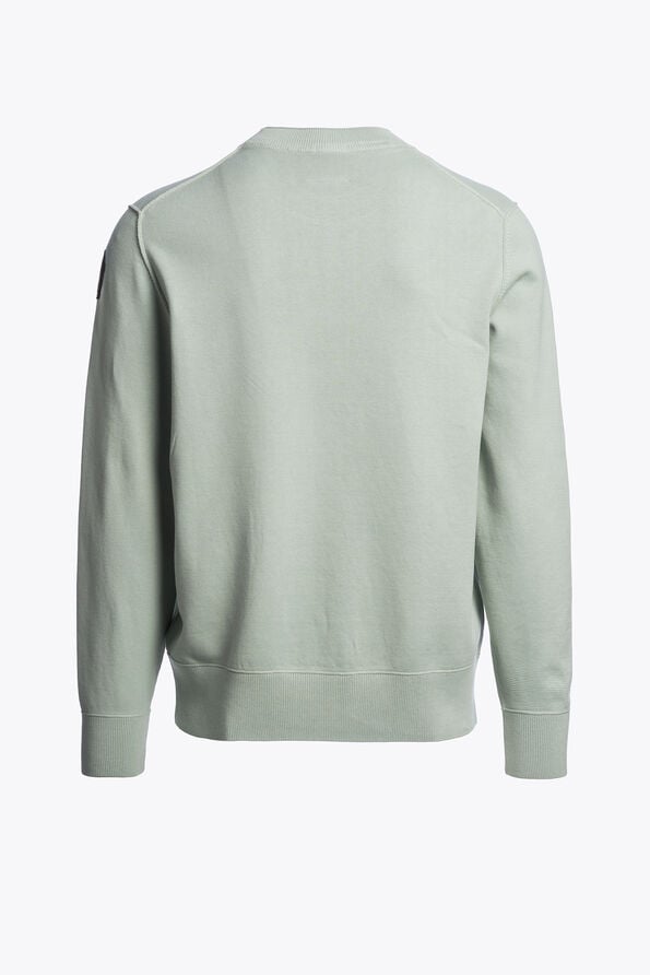 Parajumpers BASIC BRAW - TRUI MET RONDE HALS FRESH GREY 26SMPMKNKC04P070271