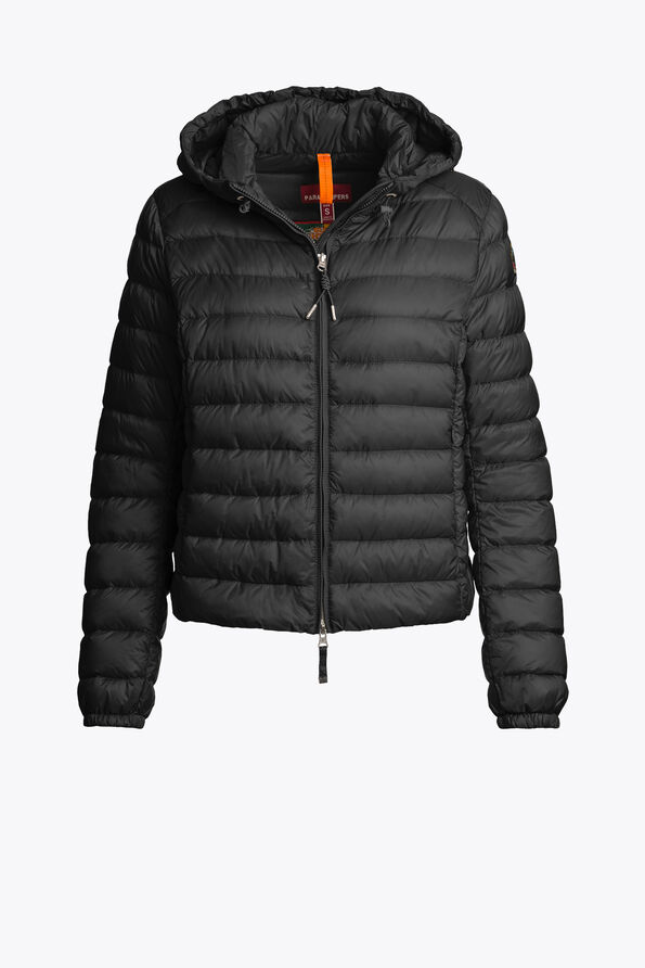 Parajumpers RORY - SHORT DOWN JACKET BLACK 25WMPWPUSL31P800541
