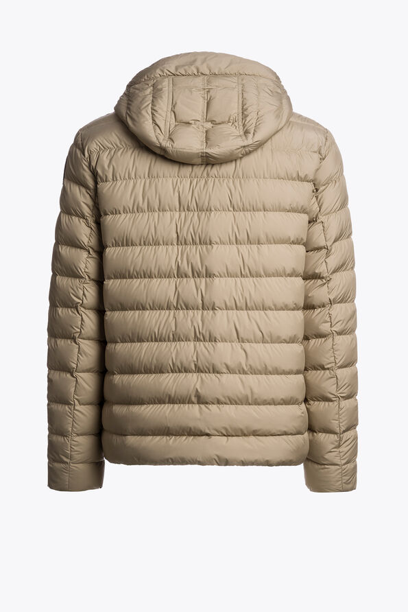 Parajumpers LAST MINUTE - HOODED DOWN JACKET MUTED KHAKI 26WMPMPUSL02P090136