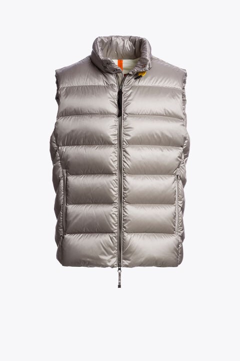 Parajumpers JEORDIE - DOWN VEST MID GREY 26WMPMPUSX01P070137