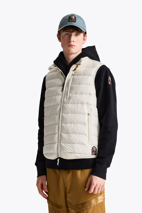 Parajumpers PERFECT - DOWN VEST MUTED KHAKI 26WMPMPUSL01P090136