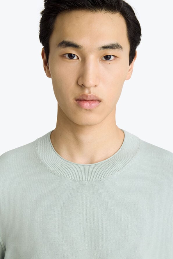 Parajumpers BASIC BRAW - TRUI MET RONDE HALS FRESH GREY 26SMPMKNKC04P070271