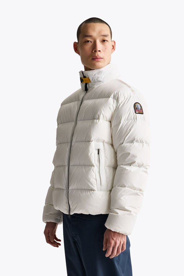 Parajumpers DULEEK - DOWN JACKET WHITE 26WMPMPUTT01P080501