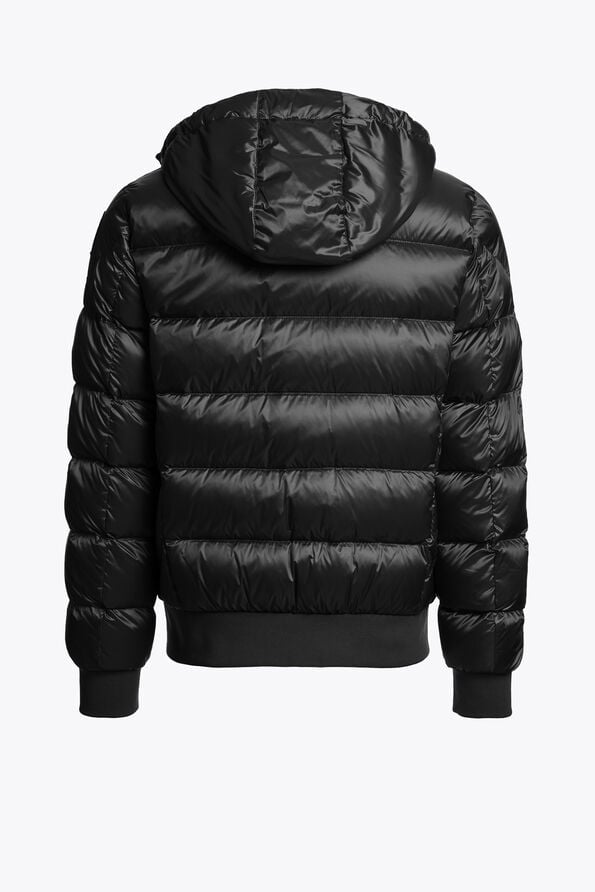 Parajumpers PHARRELL - HOODED BOMBER BLACK 26WMPMPUSX13P070541