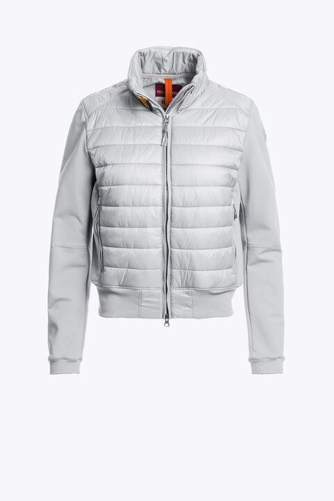 Parajumpers ROSY - HYBRID SWEAT MIST WHITE 26SMPWHYFP32P550677