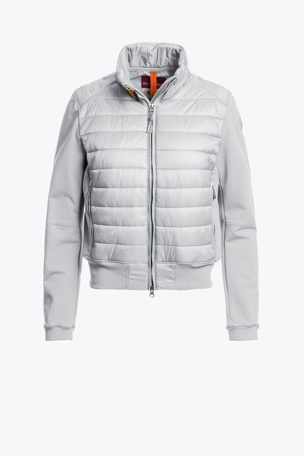 Parajumpers ROSY - HYBRID SWEAT MIST WHITE 26SMPWHYFP32P550677