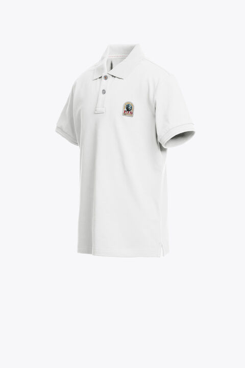 Parajumpers WELLINGTON - POLO SHIRT WHITE 26SMPBPOEK61PBH0501