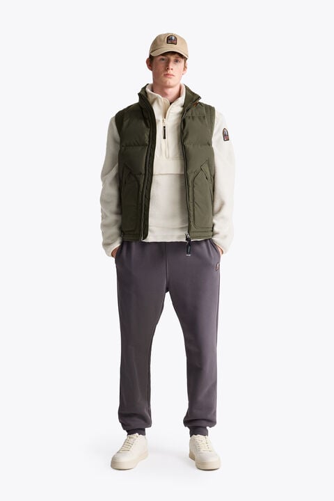 Parajumpers MAKALU - LONG PANTS ASH GREY MELANGE 26WMPMPAEY23P160608