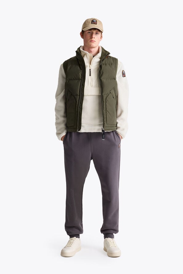 Parajumpers MAKALU - LONG PANTS ASH GREY MELANGE 26WMPMPAEY23P160608