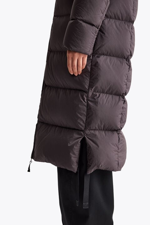 Parajumpers PANDA - LONG DOWN JACKET BLACK 26WMPWPUEL31P560541