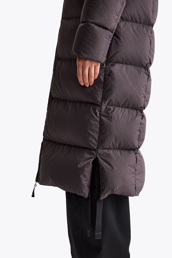 Parajumpers PANDA - LONG DOWN JACKET BLACK 26WMPWPUEL31P560541