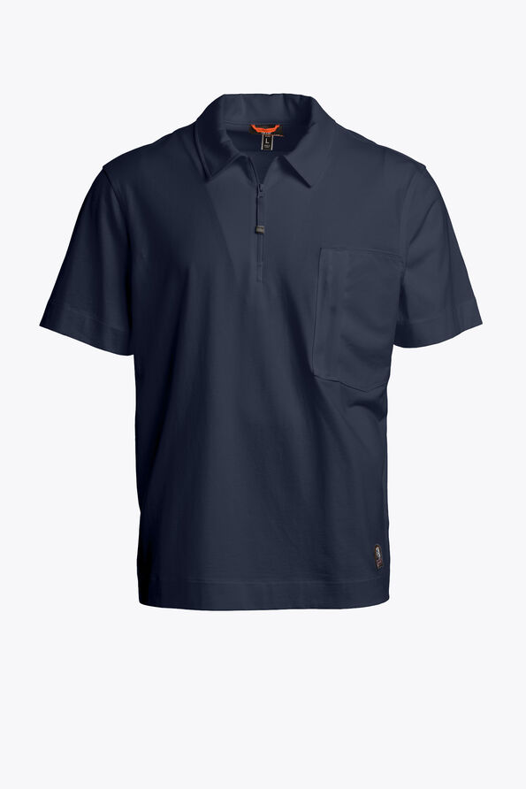 Parajumpers BORDLEY - POLOSHIRT INK BLUE 26SMPMPORY04P360571