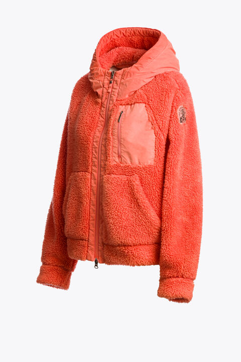 Parajumpers CREAMY - FULL-ZIP SWEAT GRENADINE 25WMPWFLPY31P990733