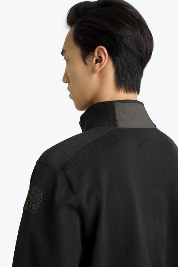 Parajumpers SHETLAND - FULL-ZIP CARDIGAN BLACK 26SMPMKNTM02P410541