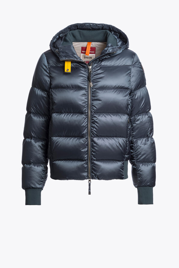 Parajumpers MARIAH - HOODED DOWN JACKET GOBLIN BLUE 26WMPWPUSX42P580230