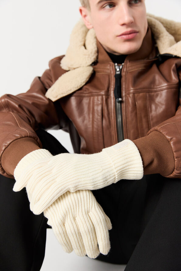 Parajumpers PLAIN - MERINO WOOL GLOVES PURITY 25WMPAGLGL15PAT0748