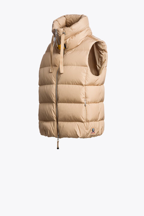 Parajumpers NOLENE - DOWN VEST GINGER ROOT 26WMPWPUTT31P590116